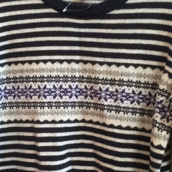 J. Crew merino wool sweater loose fit blouse Sz L - Picture 3 of 8